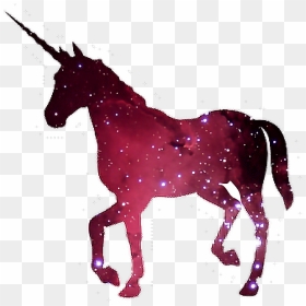 Aesthetic Galaxy Tumblr Unicorn Sparkle Png Tumblr - Unicornio Blanco Y Negro, Transparent Png - galaxy tumblr png