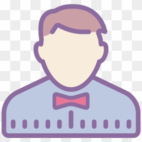 It Is The Drawing Of An Enclosed Outline Of The Front - Add User Png, Transparent Png - businessman icon png