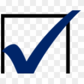 Blue Check Mark, HD Png Download - blue checkmark png