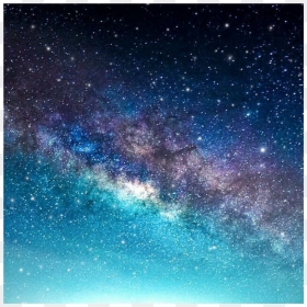 #galaxy #tumblr #lights #star #universe #blue - Milky Way Galaxy Blue, HD Png Download - galaxy tumblr png