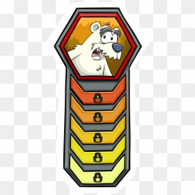 Club Penguin Rewritten Wiki - Club Penguin Security Pin, HD Png Download - clearance png