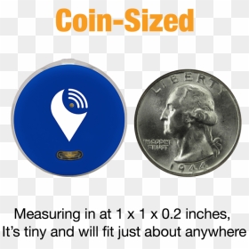 Quarter, HD Png Download - pixel coin png