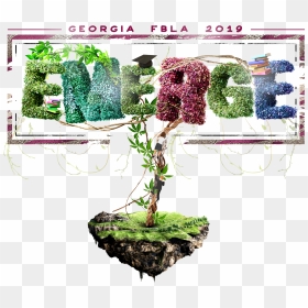 Ga Fbla Theme 2018-2019 - Georgia Fbla Emerge Logo, HD Png Download - fbla logo png