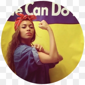 We Can Do It Poster Beyonce , Png Download - Rosie The Riveter Beyonce, Transparent Png - we can do it png