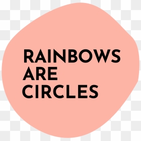 Circle, HD Png Download - rainbows png