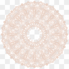 Circle, HD Png Download - lace doily png