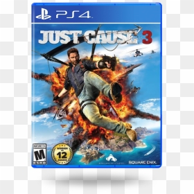 Just Cause 3 Ps4 Cover, HD Png Download - just cause 3 logo png