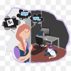 Teen Clipart Healthy Teenager - Social Media Safety Cartoon, HD Png Download - teens png