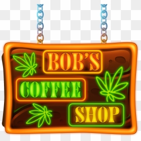 Bob"s Coffee Shop - Signage, HD Png Download - coffee shop png