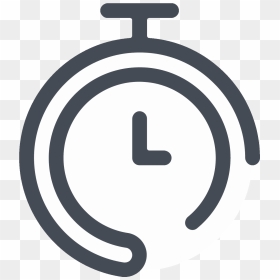 Transparent Stopwatch Png - Circle, Png Download - stopwatch icon png