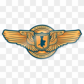 Pilotwings Sticker - Emblem, HD Png Download - pilot wings png
