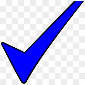 Blue Tick, HD Png Download - blue checkmark png