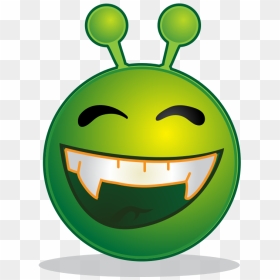 Smiley Alien, HD Png Download - green alien png