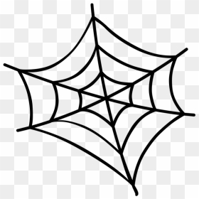 Spider, Spider Web, Free Illustrations, Vector, Postcard - Jaring Laba Laba Kartun, HD Png Download - spider web vector png