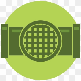 Drain Icon - Circle, HD Png Download - grass icon png