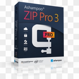 Ashampoo Zip Pro 3, HD Png Download - zip png