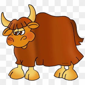 Yak Clip Art, HD Png Download - animal clipart png