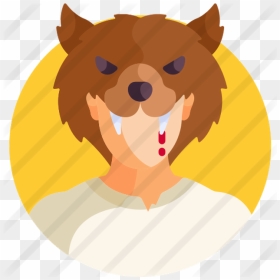 Cartoon, HD Png Download - wolf icon png