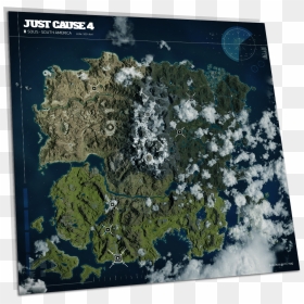 Just Cause 4 Map Size, HD Png Download - just cause 3 logo png