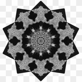 Visual Arts,lace,symmetry - Circle, HD Png Download - lace doily png