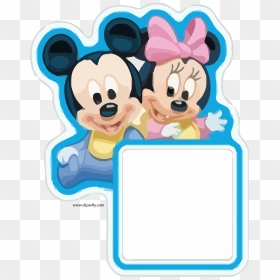 Mickey Minnie Picture - Imagenes De Minnie Mouse Y Mickey Bebes, HD Png Download - mickey and minnie png