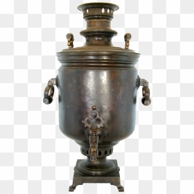 Samovar Png - Старинный Самовар На Дровах, Transparent Png - smoke stack png