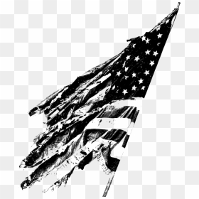 Blackandwhite,air Force,ground Attack Aircraft - Illustration, HD Png Download - us flag clip art png