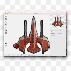 Use Lighting To Flatten, HD Png Download - spaceship sprite png