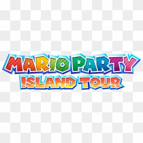 Beautiful New Artwork For Mario Party - Mario Party Island Tour Logo, HD Png Download - mario party png