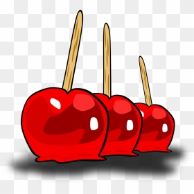 Free Vector Graphic - Candy Apples Clip Art, HD Png Download - apple vector png