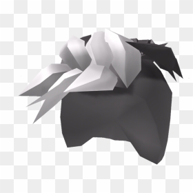 Transparent Shiro Png - Roblox Black And White Hair, Png Download - zip png