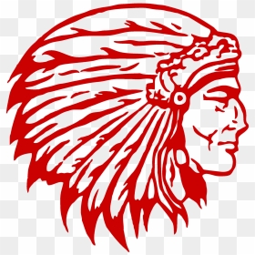 Free Indian Head, Download Free Clip Art, Free Clip - Adair County School Logo, HD Png Download - indian head png