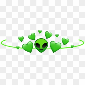 #filter #loop #ring #green #alien #aliens #heart #filters - Filter Alien Png, Transparent Png - green alien png