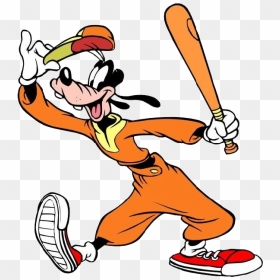 Goofy Jesus Clipart - Disney Characters In Sport, HD Png Download - baseball clip art png
