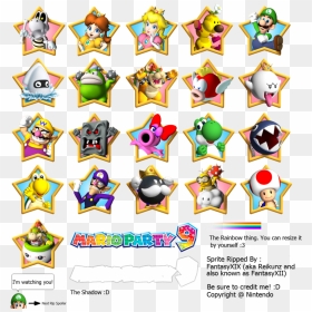 Princess Peach Clipart Mario Party - Princess Peach Mario Party, HD Png Download - mario party png