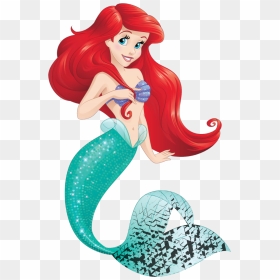 Ariel Disney Princess, HD Png Download - cute mermaid png