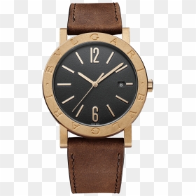 Bvlgari Watch Leather Strap, HD Png Download - bronze png