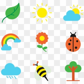 Transparent Spring Vector Png, Png Download - bee icon png