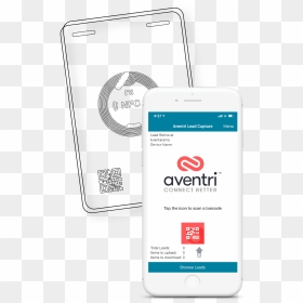 Aventri Bcard Lead Retrieval Captuer, HD Png Download - mobile menu icon png