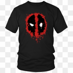 Marvel Deadpool Splatter Icon Shirt - Marvel T Shirts Deadpool, HD Png Download - deadpool icon png