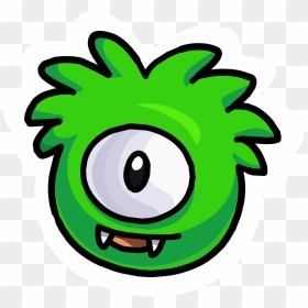Green Alien Puffle Coming Soon - Alien Puffle, HD Png Download - green alien png