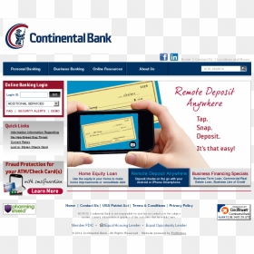 Thecontinentalbank Competitors, Revenue And Employees - Continental Bank, HD Png Download - equal housing lender png
