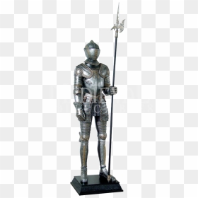 Burnished Knight"s Suit Of Armor Statue - Knight, HD Png Download - suit of armor png