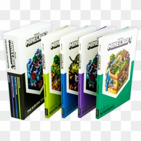 Minecraft The Survival Collection Book Set Png Minecraft - Minecraft Guide Book Collection, Transparent Png - minecraft potion png