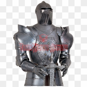 16th Century Italian Full Suit Of Armor With Sword - 16th Century Italian Suit Of Armor, HD Png Download - suit of armor png
