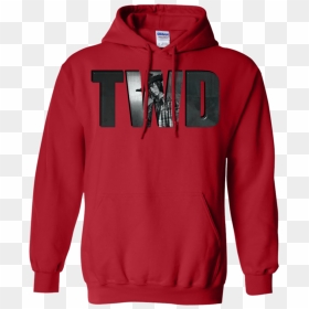 Carl Grimes The Walking Dead - Flame Thrasher Hoodie Red, HD Png Download - carl grimes png