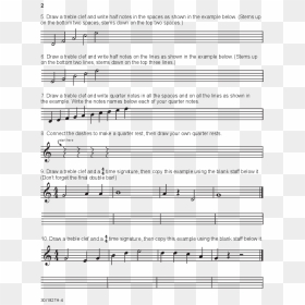 Young Musicians Guide To Composing Book 1 Stud J W - Sheet Music, HD Png Download - music lines png