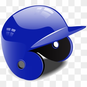 Helmet Baseball Clipart - Clip Art Baseball Helmet, HD Png Download - baseball clip art png