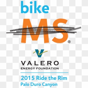 Rtr Title Sponsor Logo Valero - Bike Ms: City To Shore Ride, HD Png Download - valero logo png