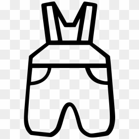 Baby Pants Overalls - Baby Overalls Clip Art, HD Png Download - overalls png